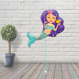 38" Enchanting Mermaid Supershape Foil Balloon