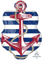 30” Anchor Supershape Foil Balloon