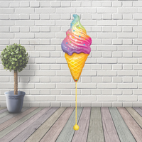 Ice Cream Supershape Foil Balloon