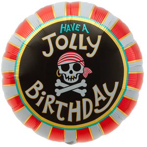 18" Jolly Birthday Foil Balloon