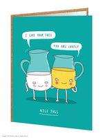 Funny Nice Jugs Birthday Card