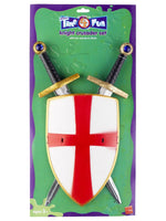 Childrens Crusader Knight Shield and Sword Set