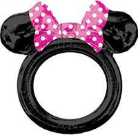 Minnie Mouse Inflatable Selfie Frame Foil Balloon - Air Filled Only