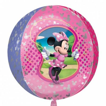 15" Minnie Mouse Orbz Foil Balloon