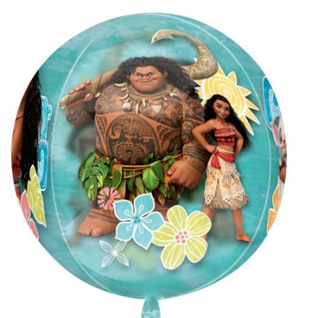 15" Moana Orbz Foil Balloon