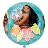 15" Moana Orbz Foil Balloon