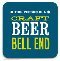 Craft Beer Bell End Coaster