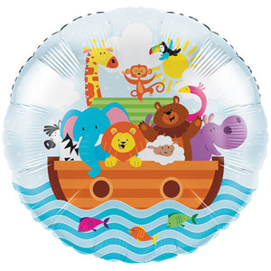 18" Noah's Ark Foil Balloon