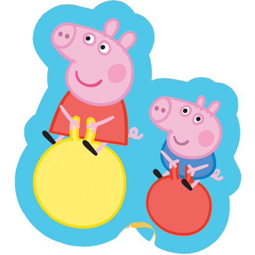 Large Peppa Pig George Balloon Birthday Party Foil Air Helium