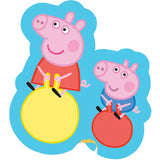 22" Peppa Pig & George Supershape Foil Balloon