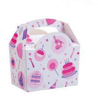 Pink Celebration Party Box With Handles