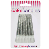 Silver Candle (Pack of 12)