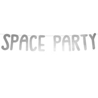 Space Party Paper Banner