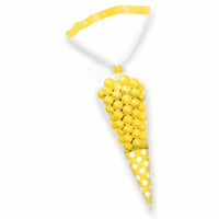 Yellow Spot Cone Bags - Pack of 10